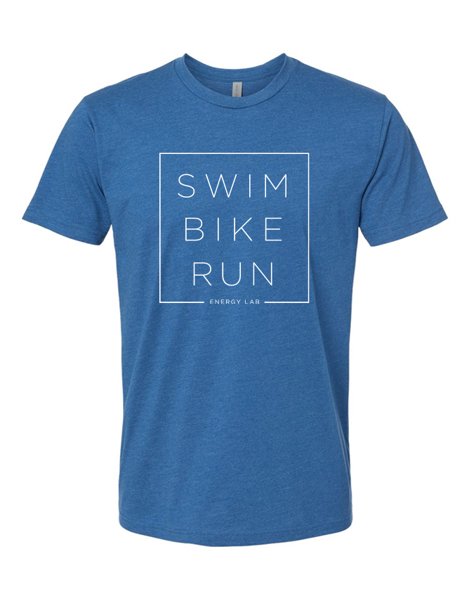 Swim Bike Run (Blue) – Energy Lab Apparel