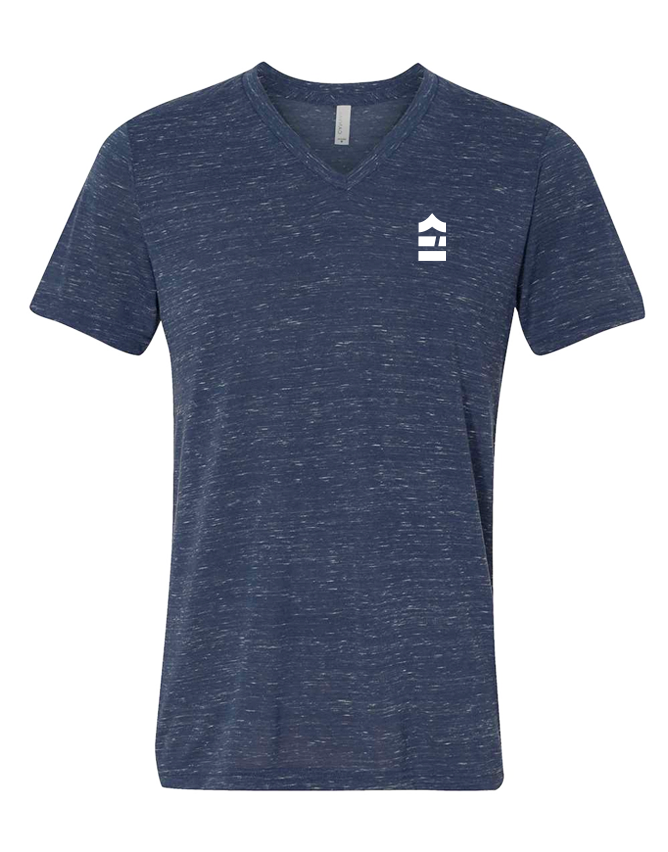 Train Hard Race Happy Arch (Navy V-neck) – Energy Lab Apparel